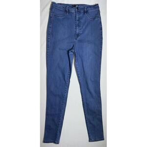 Fashion Nova Skinny Jeans Womens 11 Blue Stretch Medium Wash 5 Pocket